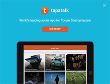 Tablet Screenshot of forum.spirytyzm.pl